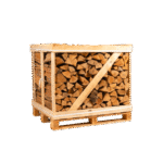 Palette de bûches 50 cm Premium - 1,3 stères rangés sec étuvé