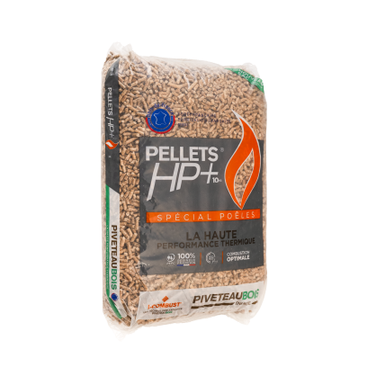Granulés de bois HP+ - Piveteau - Sac de 10kg