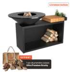 OFYR Island Black 100 Bois de Teck