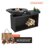 OFYR Island Black 85 Céramique Gris Anthracite