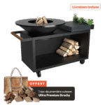 OFYR Island Black 100 PRO Céramique Gris Anthracite