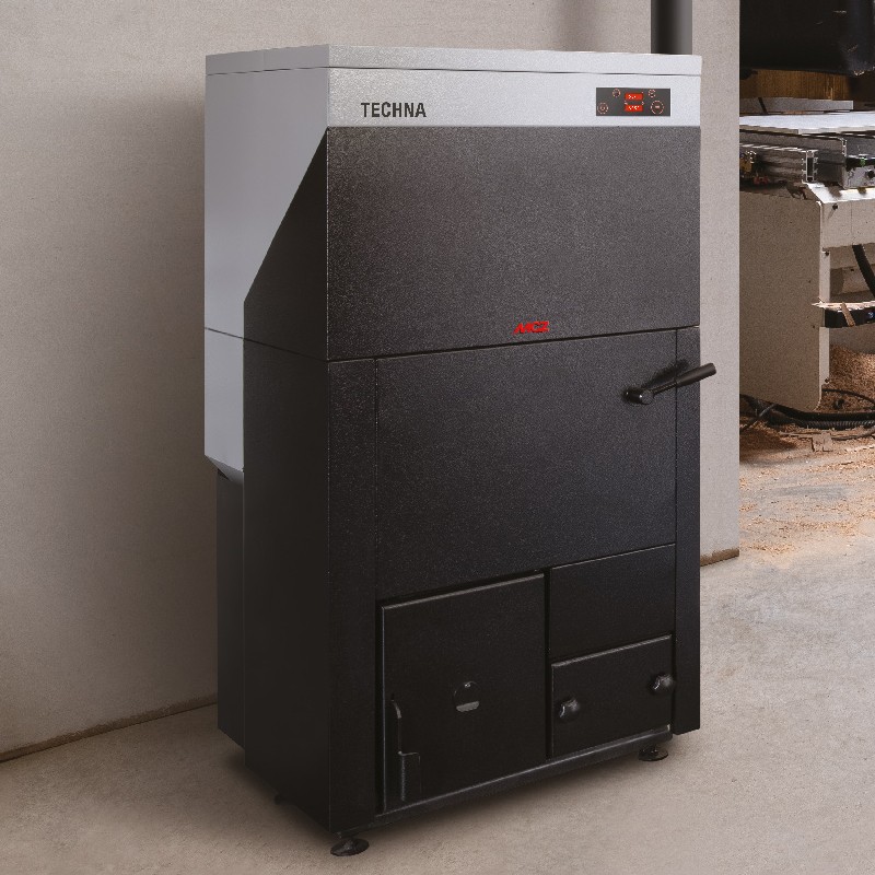 Chaudières à granulés - TECHNA SMART CLEAN 32 - RED