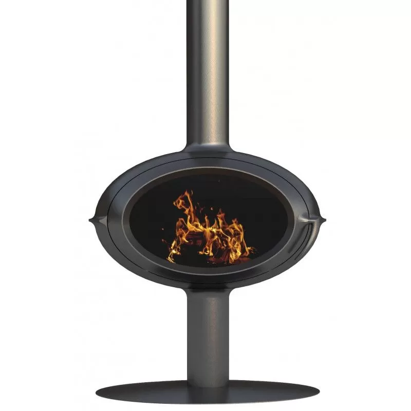 Poêle à bois BRIO sur pied - INVICTA