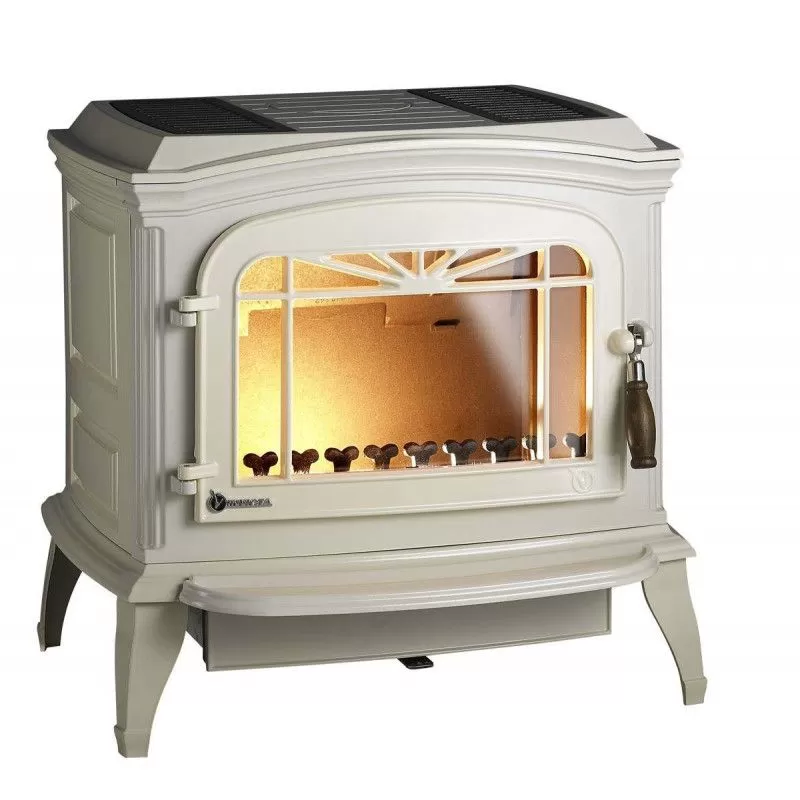 Poêle à bois BRADFORD ÉMAILLÉ - INVICTA