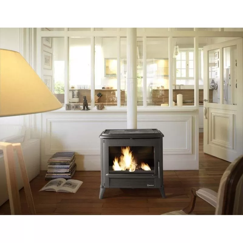 Poêle à bois MODENA ÉMAILLÉ - INVICTA – Image 5